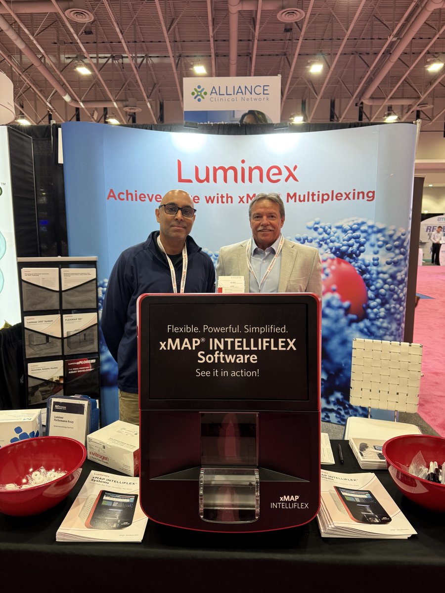 That’s a wrap on #WVC2025! 
We loved sharing how xMAP® supports vaccine innovation. See you next year!

Meet us at more events in 2025: hubs.li/Q03jBStS0

#Luminex #xMAP #VaccineResearch #LifeSciences