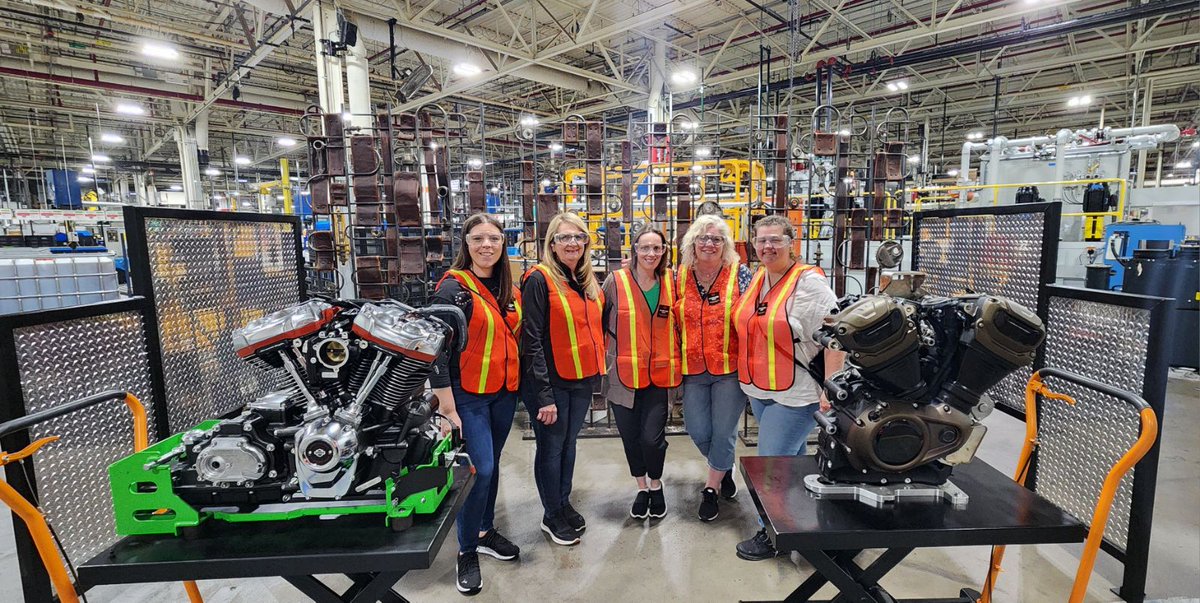 MKEFoodTour's tweet image. 🏍️ We got an exclusive look at the Steel Toe Tour at the Harley-Davidson plant in Menomonee Falls! Honored to share feedback &amp;amp; support Wisconsin’s group travel market.

Thanks, @CircleWisconsin &amp;amp; @HDMuseum for the invite! 🔥 #GroupTravel #FactoryTours