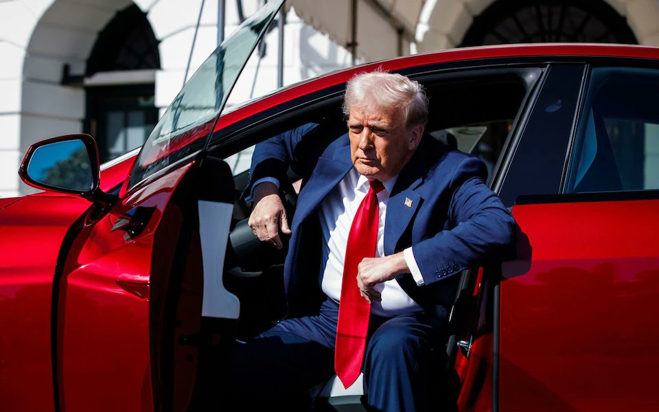 DFR_Economics's tweet image. Trump's 5-prong plan to restore auto choice. Will Europe follow?
✅End EV mandate
✅Cancel EV tax credits
✅No more producer credits
✅End funds for charging stations
✅End state waivers that limit gas cars
telegraph.co.uk/us/comment/202…