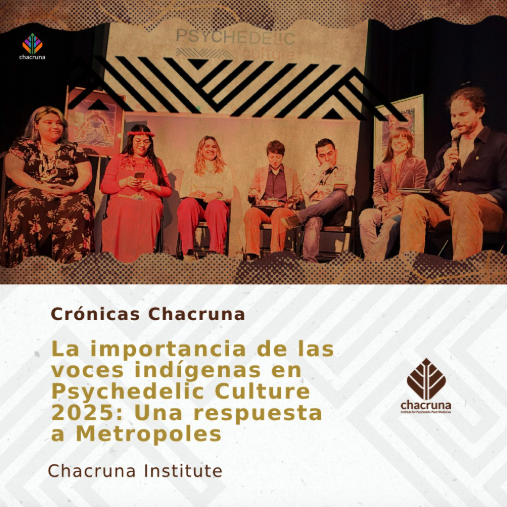 El Instituto Chacruna defiende la participación de Fernanda Kaingáng en Psychedelic Culture 2025, haciendo hincapié en la representación indígena en los debates mundiales sobre el conocimiento psicodélico y tradicional 👇
chacruna-la.org/articulos-es/i…
