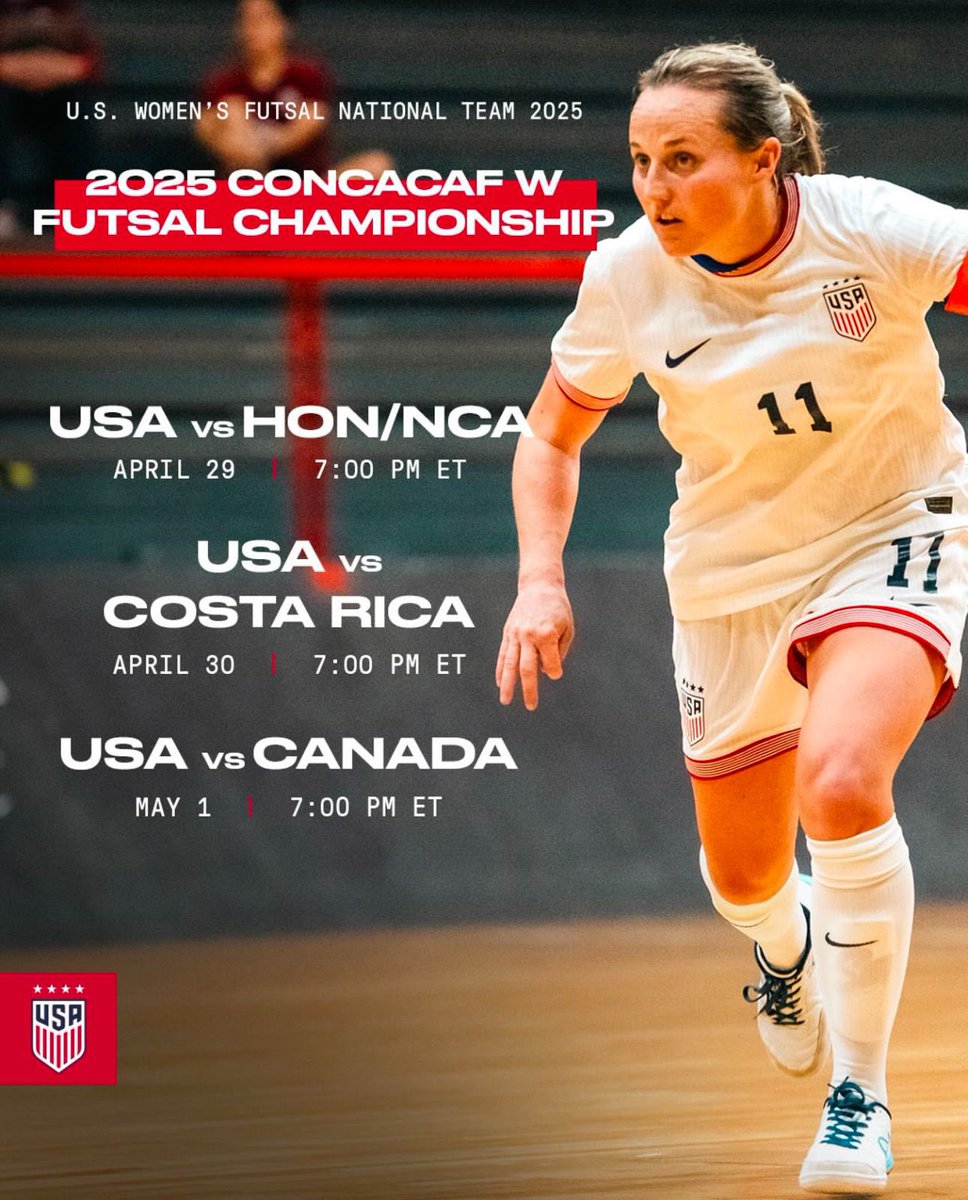 Good luck Team USA and our SC Wave Coach / MLS Director Daniel Mattos! The US Women’s Futsal National Team fly today to Guatemala 🇬🇹 for the @concacaf Championship; chasing a spot in the very first <a href="/fifa/">fifa</a> Women’s Futsal World Cup. Only the first 2 (finalists) make to the World Cup