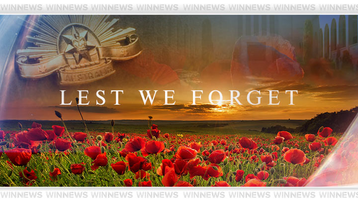 Lest We Forget.