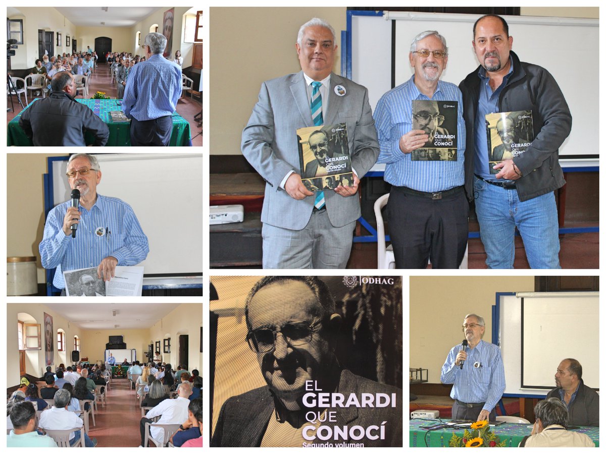 Presentación del segundo volumen de la publicación “El Gerardi que conocí”, por el Hermano Santiago Otero, biógrafo de Monseñor Juan José Gerardi, y por Fernando Penados, colaborador e investigador en el proyecto REMHI