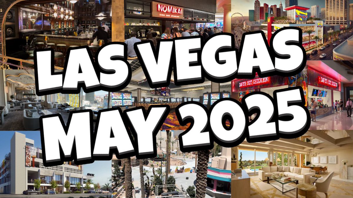 What's NEW in Las Vegas For MAY 2025!
New Video: youtu.be/ZDYXA2qRz2s?si…