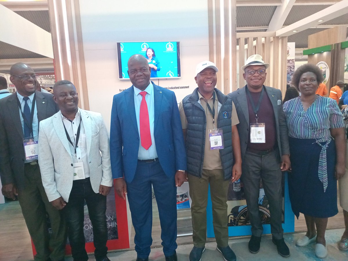 Ministry of P&S EdZW (@mopsezim) on Twitter photo <a href="/MoPSEZim/">Ministry of P&S EdZW</a> Min, Hon. T. Moyo also toured the <a href="/ZimsecPR/">Zimsec Public Relations</a> stand at #ZITF2025, where the team showcased their computerised system for authenticating results—a vital service for students pursuing studies abroad. ZIMSEC is ensuring seamless confirmations for international enrolments. <a href="/MoPSEZim/">Ministry of P&S EdZW</a> Min, Hon. T. Moyo also toured the <a href="/ZimsecPR/">Zimsec Public Relations</a> stand at #ZITF2025, where the team showcased their computerised system for authenticating results—a vital service for students pursuing studies abroad. ZIMSEC is ensuring seamless confirmations for international enrolments.