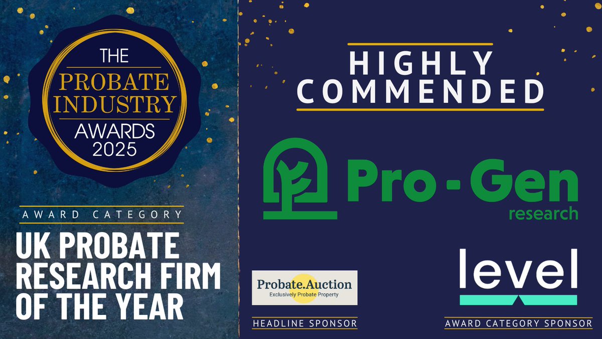 The Probate Industry Awards tweet media