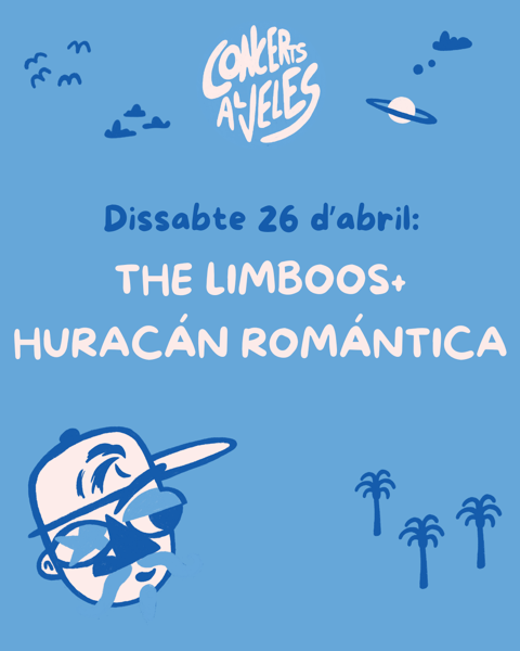 Este sábado, <a href="/The_Limboos/">The Limboos</a>   y <a href="/HuracanRomantik/">Huracán Romántica</a>  en la penúltima fecha de Concerts al <a href="/veleseventsvlc/">VELES E VENTS Valencia</a> <a href="/Kaikumedina/">Quique Medina</a>  clubdelospilotossuicidas.com/?p=41588