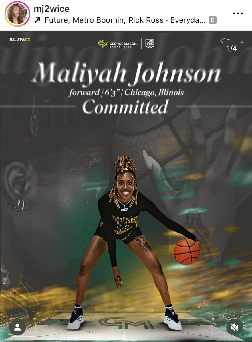 Daniel Frank (@n1a2v3y4) on Twitter photo .<a href="/MasonWBB/">George Mason Womenâs Basketball</a> has their first portal addition of the year: Maliyah Johnson. She spent three seasons at Texas A&M from 2021-2024 (redshirted 2023) and spent last season at Ball State, appearing in 102 games total! She averaged 5.5PTS on 54% shooting last year.
#BelieveBIG #A10WBB .<a href="/MasonWBB/">George Mason Womenâs Basketball</a> has their first portal addition of the year: Maliyah Johnson. She spent three seasons at Texas A&M from 2021-2024 (redshirted 2023) and spent last season at Ball State, appearing in 102 games total! She averaged 5.5PTS on 54% shooting last year.
#BelieveBIG #A10WBB
