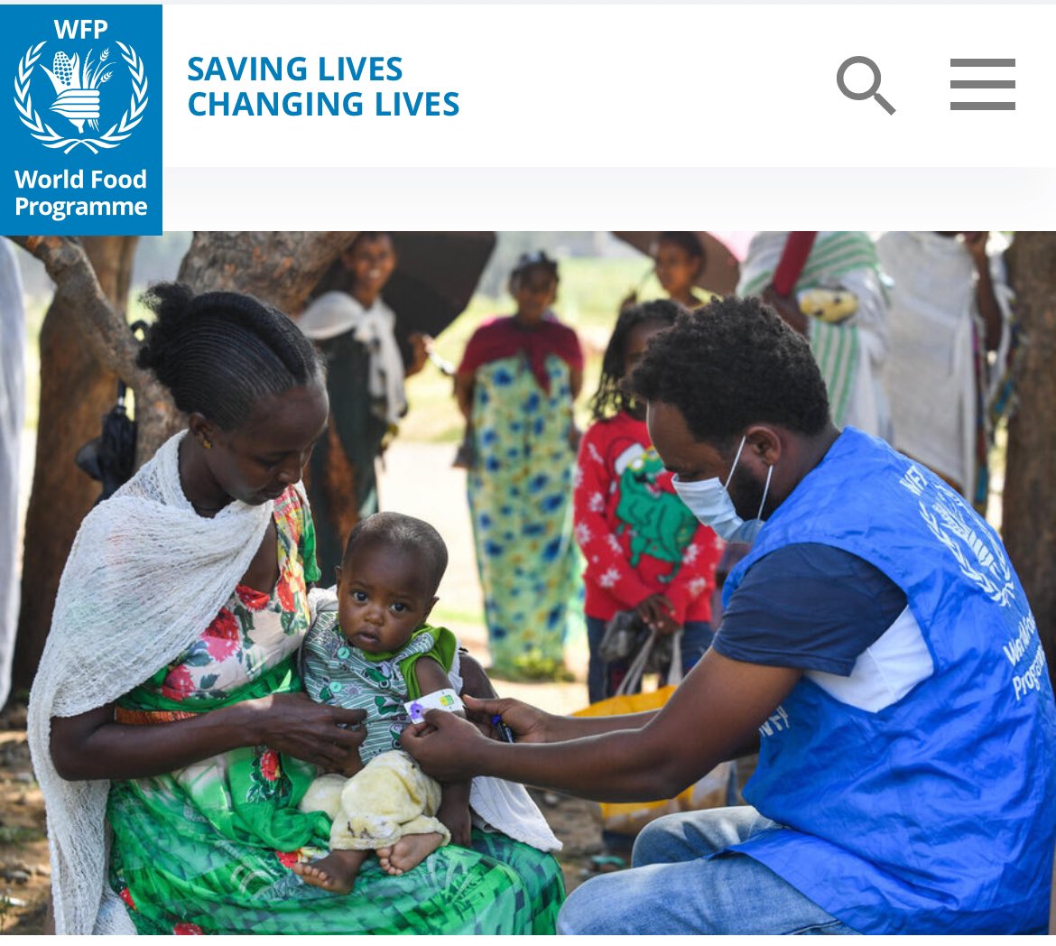 A <a href="/WFP/">World Food Programme</a> worker checks a child for malnutrition at a displacement camp in 🇪🇹's #Tigray Region. We may be forced to deeply cut assistance for millions of people in the country
#Justice4TigrayanWomenAndGirls 
#Justice4Tigray
<a href="/SecRubio/">Secretary Marco Rubio</a> <a href="/POTUS/">President Donald J. Trump</a> <a href="/UNGeneva/">United Nations Geneva</a> <a href="/UN/">United Nations</a> <a href="/IrishMissionUN/">Ireland at UN</a>  <a href="/wegahta21/">ዋግዋጎ 😘💊</a>