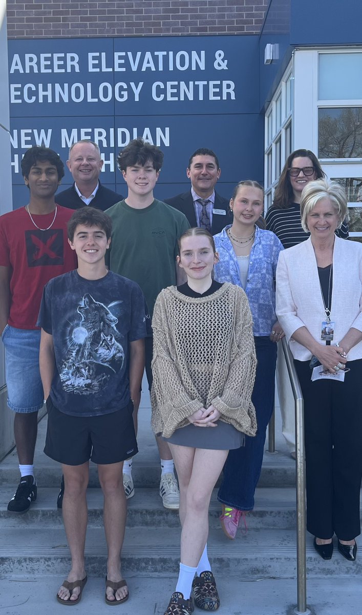 Niwot High School (@niwoths) on Twitter photo Thank you to Shiva, Andrew, Dani, Katherine & Kai for representing NHS so well this year on the <a href="/SVVSD/">St. Vrain Valley Schools</a> Student Advisory Council! Your leadership & thoughtfulness make our school, and school district, a better place!
<a href="/SVVSDdeputy/">Jackie Kapushion, Ed.D.</a> <a href="/Kikirags/">Karen Ragland</a> <a href="/SvvsdSchuh/">Kristopher Schuh</a> <a href="/SvvsdR/">SVVSD_Rauschkolb</a> <a href="/niwotathletics/">Niwot Athletics</a> Thank you to Shiva, Andrew, Dani, Katherine & Kai for representing NHS so well this year on the <a href="/SVVSD/">St. Vrain Valley Schools</a> Student Advisory Council! Your leadership & thoughtfulness make our school, and school district, a better place!
<a href="/SVVSDdeputy/">Jackie Kapushion, Ed.D.</a> <a href="/Kikirags/">Karen Ragland</a> <a href="/SvvsdSchuh/">Kristopher Schuh</a> <a href="/SvvsdR/">SVVSD_Rauschkolb</a> <a href="/niwotathletics/">Niwot Athletics</a>