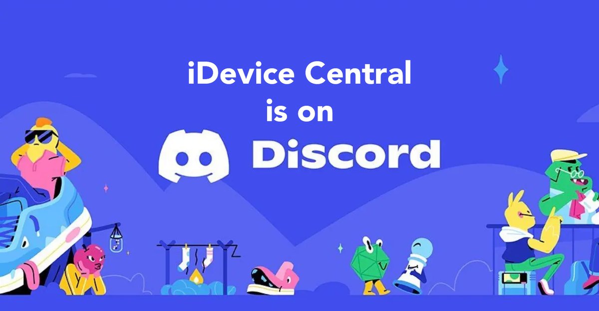 FCE365's tweet photo. In case you missed it, we have a Discord server for iDevice Central! Let's talk about iOS, Jailbreaks, Tweaks, news, and really anything :-)

😎 Here: https://t.co/ObrKnt7eVq