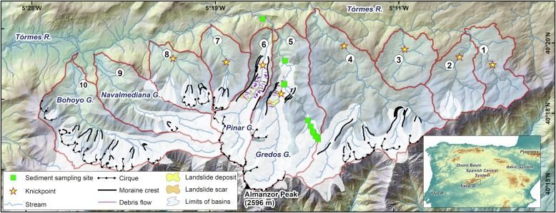 #NewArticle Assessing the effect of climatic forcing on the landscape evolution of a mountainous setting: A case study of the northern flank of Sierra de Gredos (Central Spain) 🔗 doi.org/10.1016/j.cate… #GlacialErosion #Landscape #Evolution #SierraDeGredos #Spain