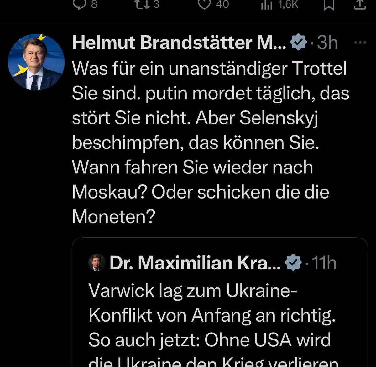 Außer Rand und Band.