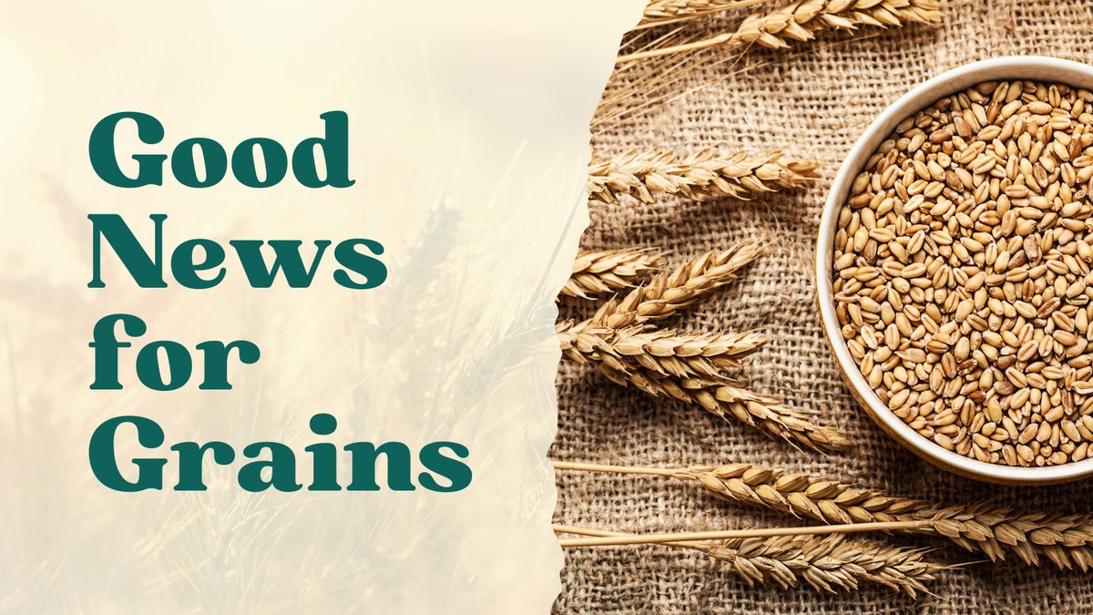 Good news for #wheat! 🌾 A study published by Trends in Cardiovascular Medicine found that high intake of refined grains does NOT increase the risk of cardiovascular disease. This means wheat-based foods like bread, pasta, and cereals can still be part of a heart-healthy diet. ❤️