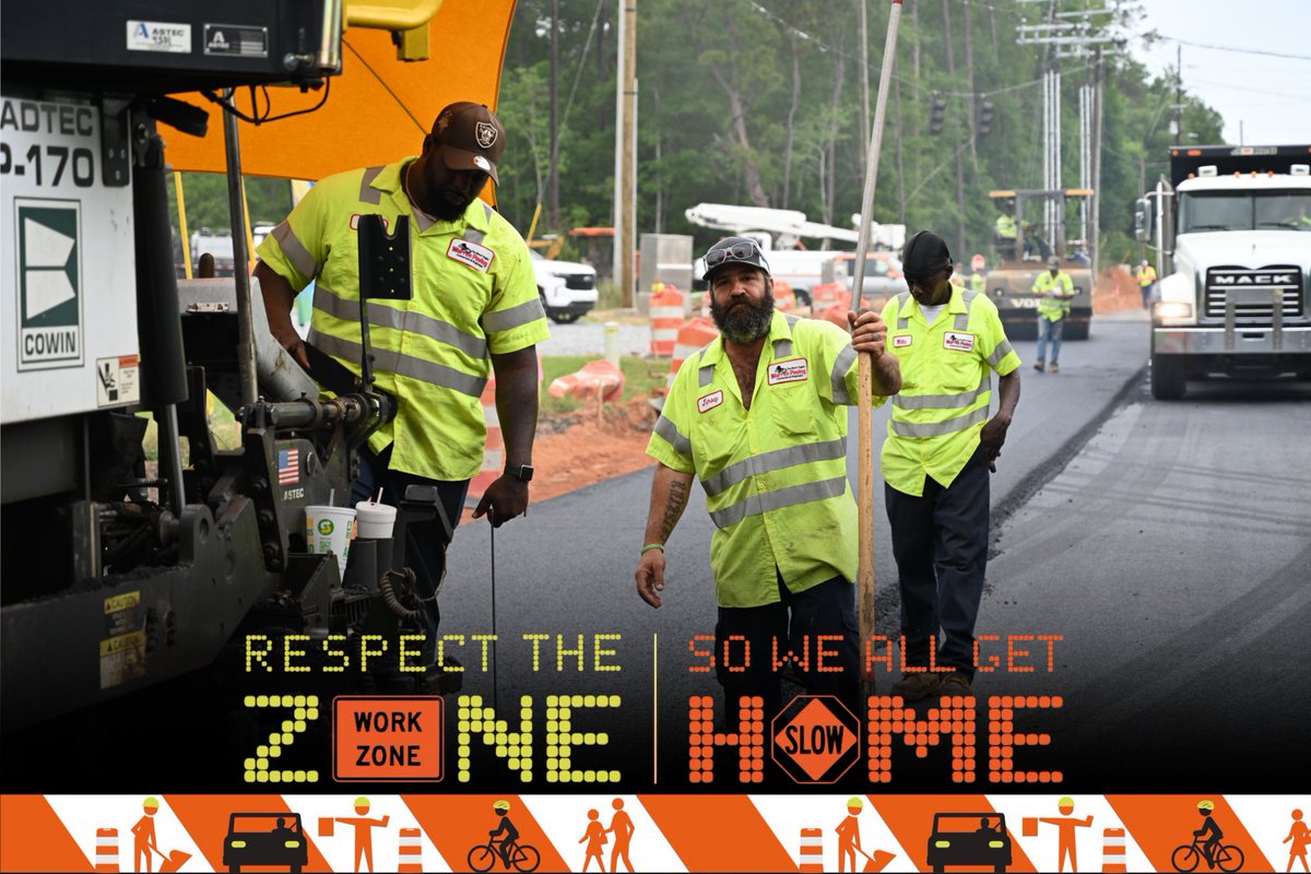 Work zones are more than job sites—they’re where hardworking crews keep our roads safe and our communities moving.

Let’s all do our part: stay focused, slow your speed, and keep your eyes on the road. A little caution on your part makes a big difference on ours!👷🚧🦺

#NWZAW
