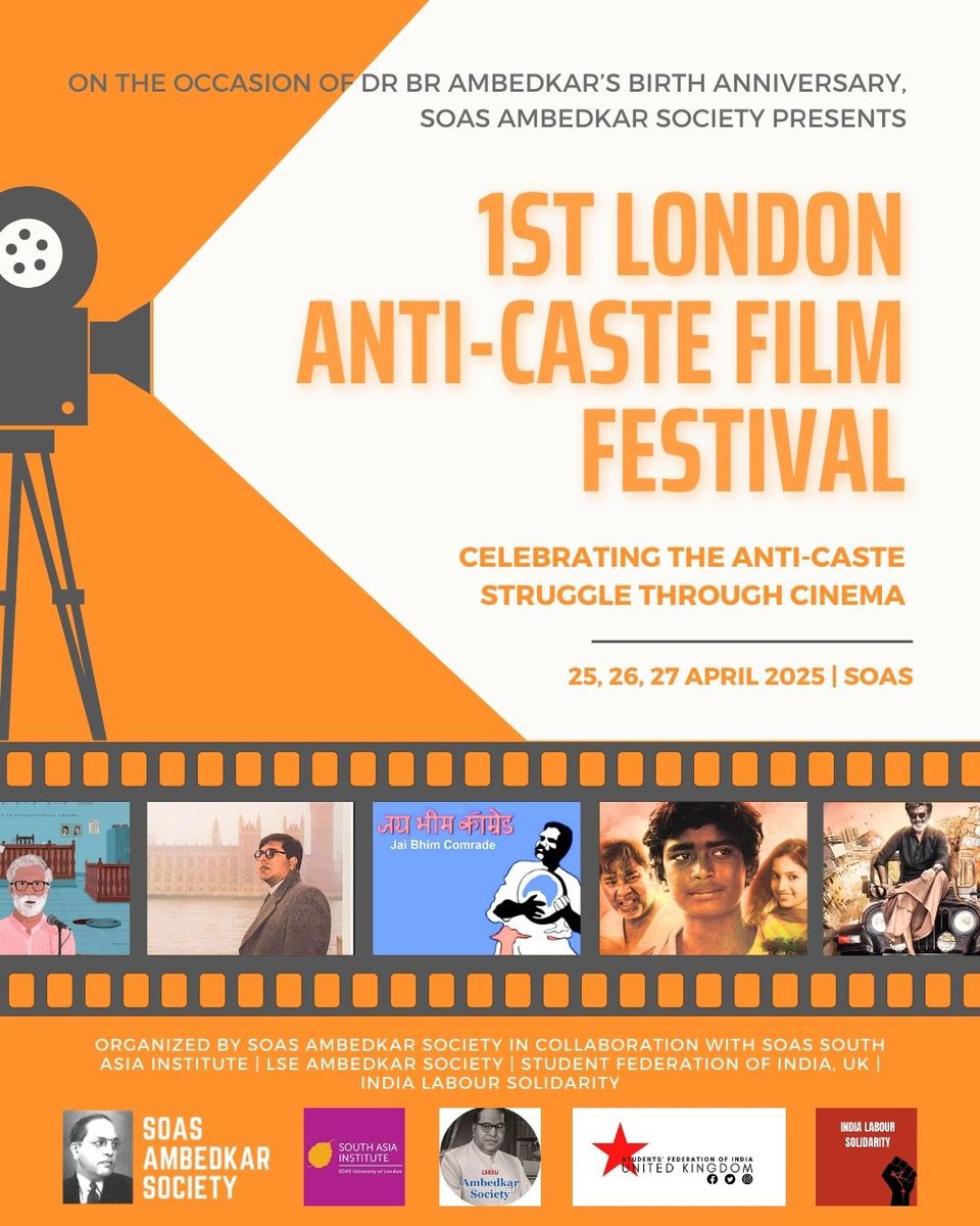 The countdown is over! 1st London Anti-Caste film festival starts tomorrow. Thank you for your Amazing Response. We are oversubscribed and Registrations are now closed.