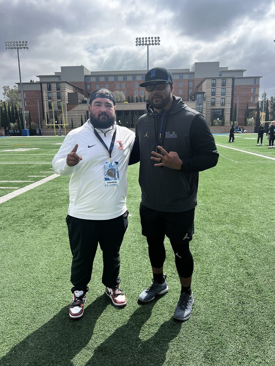 Jericho Silvernail (@coachsilvernail) on Twitter photo Great time at <a href="/UCLAFootball/">UCLA Football</a> today. Even better I got to see my guy <a href="/anthony_goliver/">Anthony Goliver</a> and long time friend as well as fellow 35 Under 35 alum <a href="/CoachAJSteward/">AJ Steward</a>. Thanks for the hospitality fellas! <a href="/WeAreAFCA/">AFCA</a> Great time at <a href="/UCLAFootball/">UCLA Football</a> today. Even better I got to see my guy <a href="/anthony_goliver/">Anthony Goliver</a> and long time friend as well as fellow 35 Under 35 alum <a href="/CoachAJSteward/">AJ Steward</a>. Thanks for the hospitality fellas! <a href="/WeAreAFCA/">AFCA</a>