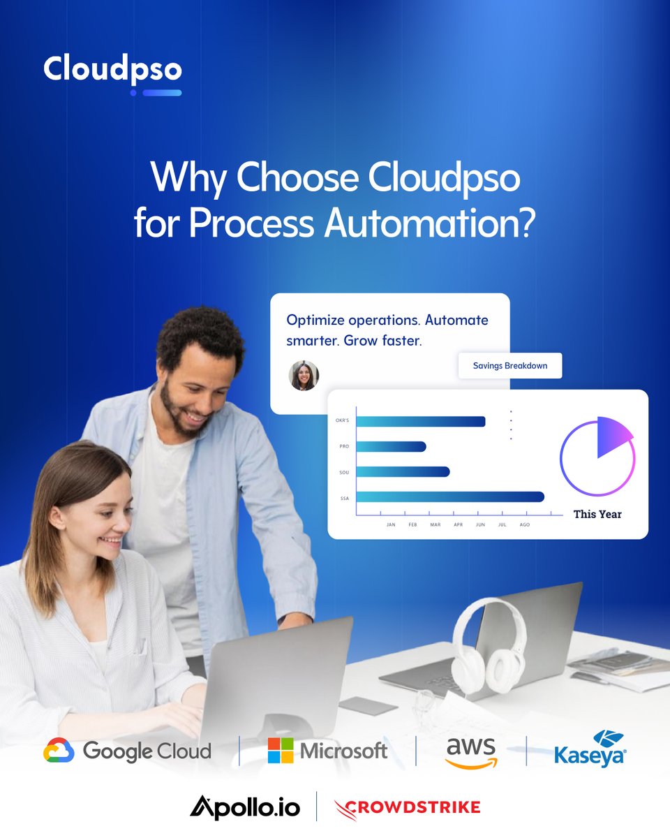 cloudpso's tweet image. 🚀 Why Cloudpso for process automation? Discover how we help teams work smarter, not harder.

💡 Learn more at cloudpso.com

#ProcessAutomation #CloudSolutions #WorkSmarter #Cloudpso #BusinessEfficiency #Automation