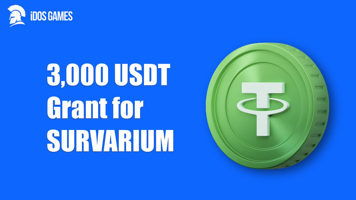 iDos Games Engine (@idosgamesengine) on Twitter photo We at iDos Games platform support true builders.
Seeing the performance of <a href="/SurvariumBSC/">Survarium BSC</a> in continuous development and community growth, we are happy to provide a $3,000 USDT grant for development. 🔥
bscscan.com/tx/0xe1ce092eb… We at iDos Games platform support true builders.
Seeing the performance of <a href="/SurvariumBSC/">Survarium BSC</a> in continuous development and community growth, we are happy to provide a $3,000 USDT grant for development. 🔥
bscscan.com/tx/0xe1ce092eb…