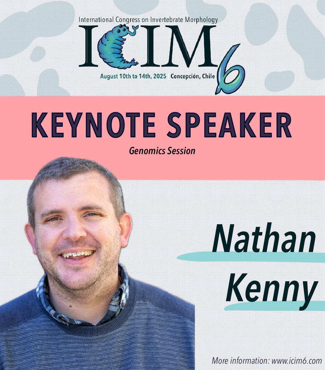 Felipe Aguilera @faguilgen.bsky.social (@faguilgen) on Twitter photo 🚨 #ICIM6 Keynote Speaker Alert!
"Tracing the genomic basis for climate resilience in the kuku, Perna canaliculus" Prof. Nathan Kenny (<a href="/spiralcleavage/">Nathan Kenny</a> <a href="/OtagoBiochemist/">Otago Biochemistry</a>) explores molecular adaptation to climate change.
Secure your spot - register today 👇 icim6.com/dates-and-regi… 🚨 #ICIM6 Keynote Speaker Alert!
"Tracing the genomic basis for climate resilience in the kuku, Perna canaliculus" Prof. Nathan Kenny (<a href="/spiralcleavage/">Nathan Kenny</a> <a href="/OtagoBiochemist/">Otago Biochemistry</a>) explores molecular adaptation to climate change.
Secure your spot - register today 👇 icim6.com/dates-and-regi…