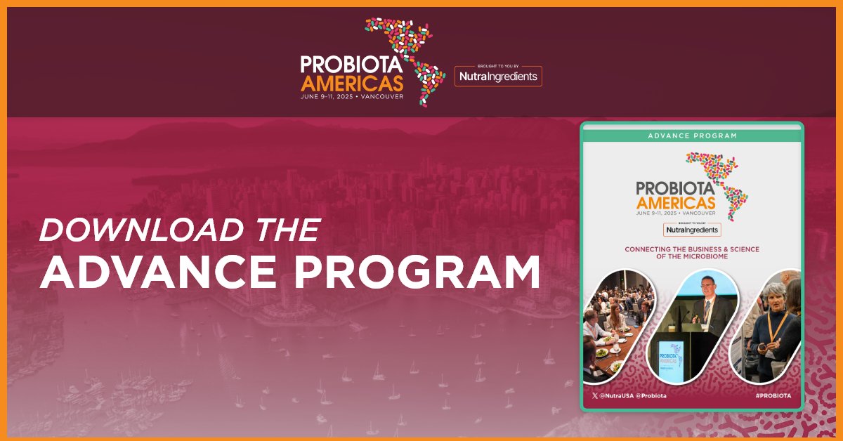🚨 Hot off the press! 🚨 The Advance Program for #Probiota Americas 2025 is here! 🎉
🗓️ June 9-11 | 📍 Vancouver
3 days of microbiome insights, innovation &amp; networking! Don’t miss the 10th anniversary—spots are going fast!
📥 Download now: bit.ly/PBU-AP-25
#Microbiome