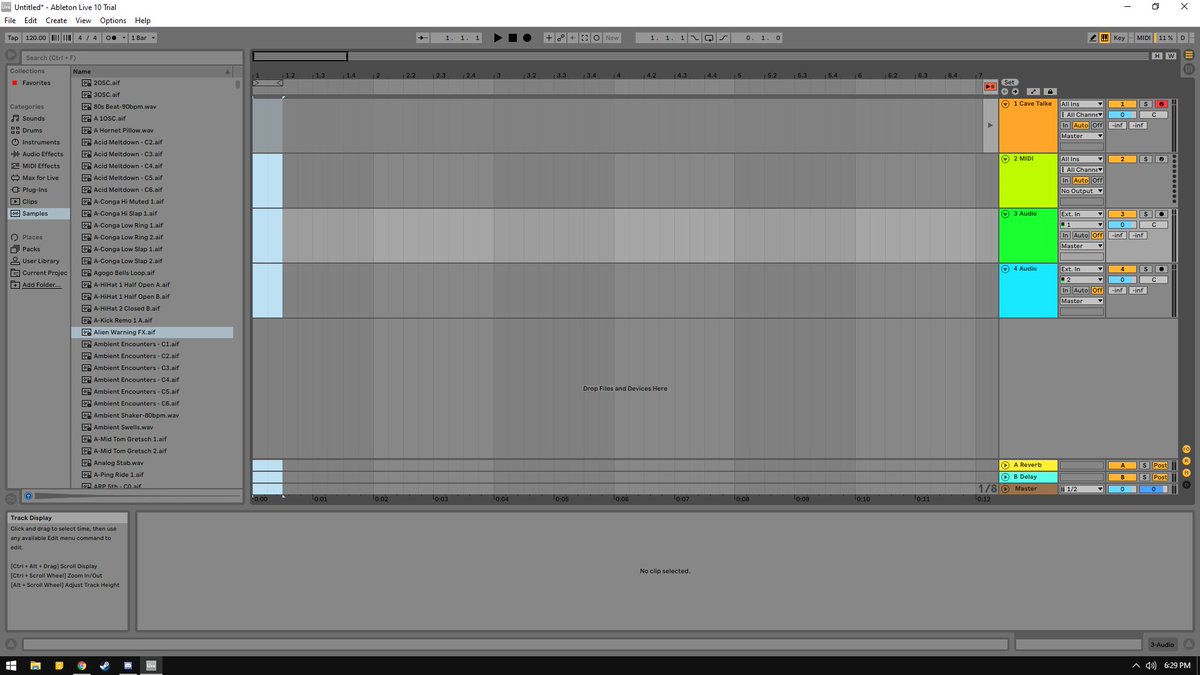 My hands look like this, so my DAW can look like this 🫠