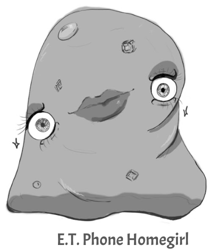 co creator Avery showed our team E.T. Phone Homegirl and it was over. she was beauty and grace all over.