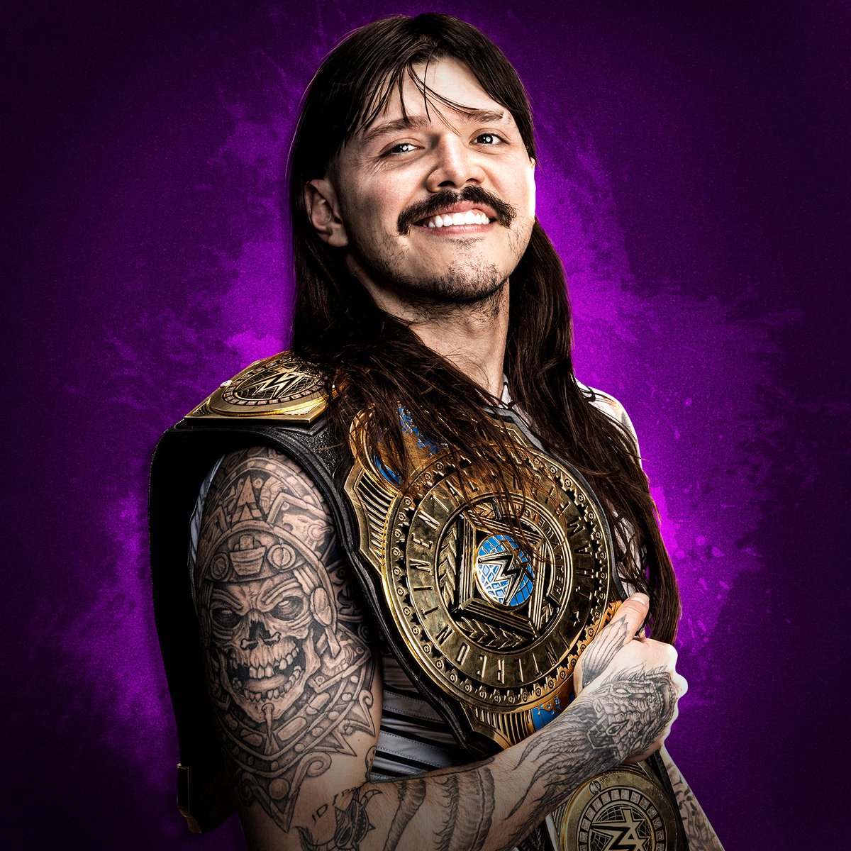 WWE's tweet image. Your NEW Intercontinental Champion @DomMysterio35! 🏆