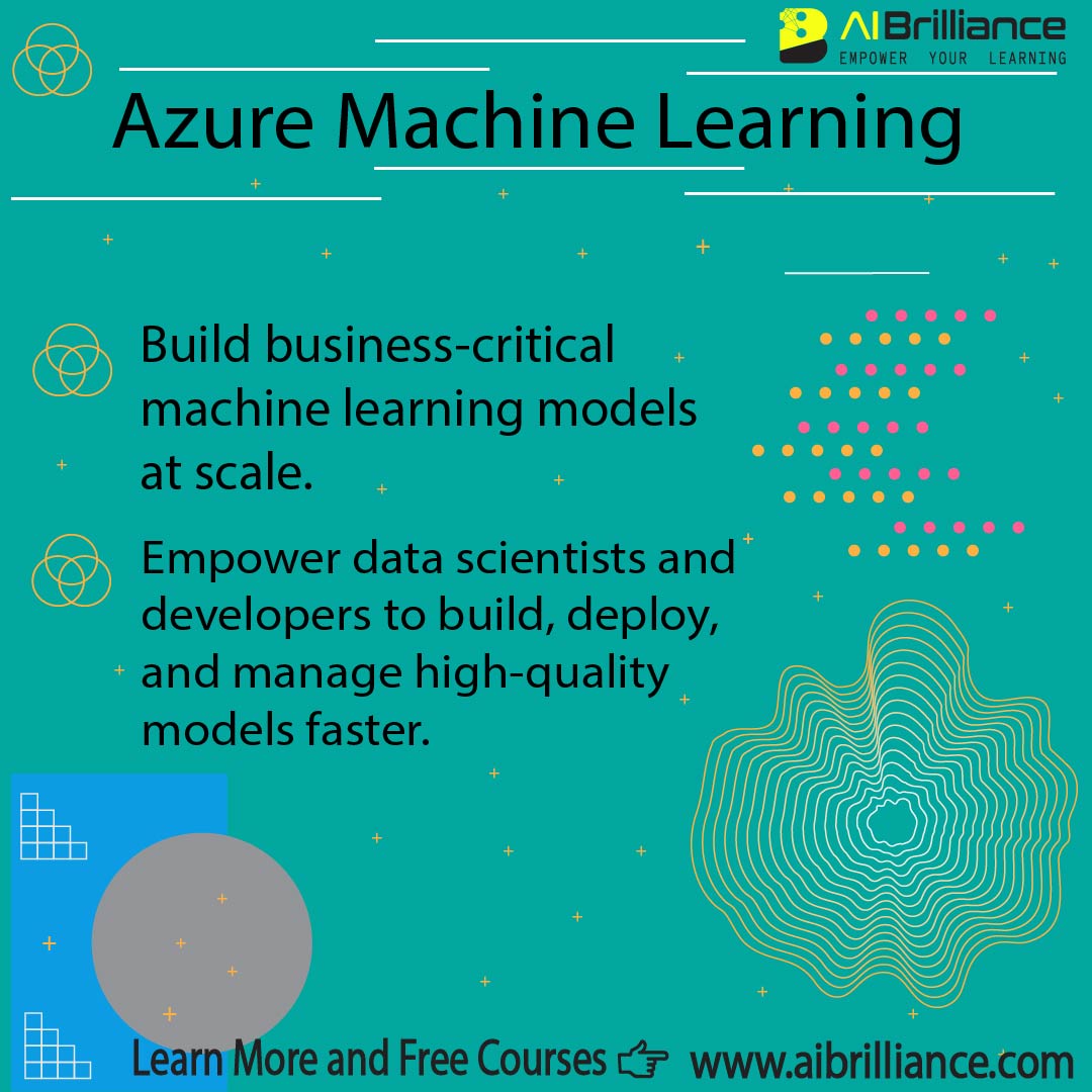 AIBrilliance1's tweet image. Azure Machine Learning empowers data scientists and developers to build, deploy, and manage high-quality models faster. 🌐⚙️. #AzureMachineLearning #AI #DataScience #MachineLearning #CloudComputing #TechInnovation #ArtificialIntelligence #MLModels #BusinessGrowth #Aibrilliance
