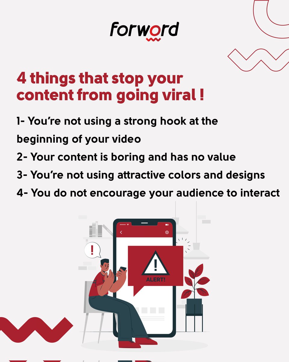 forwordlb's tweet image. Why is your content not reaching your audience?

#Forword #socialmedia