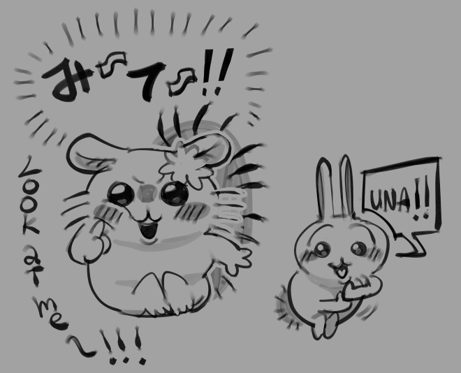 trin96's tweet image. chiikawa fart