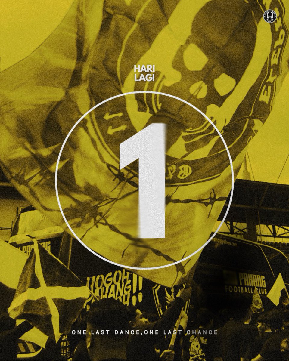 ElephantArmy's tweet photo. Fin-Ale!
1 hari lagi.
#DirgahayuDarulMakmur
#YellowOutLaw
#KuningkanBukitJalil https://t.co/CkZ18OBi91