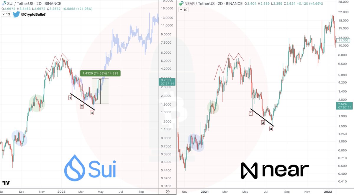 CryptoBullet1's tweet photo. $SUI is leading the market AGAIN! 🚀💪 

You're welcome 😘 https://t.co/7kDxvAw7wI
