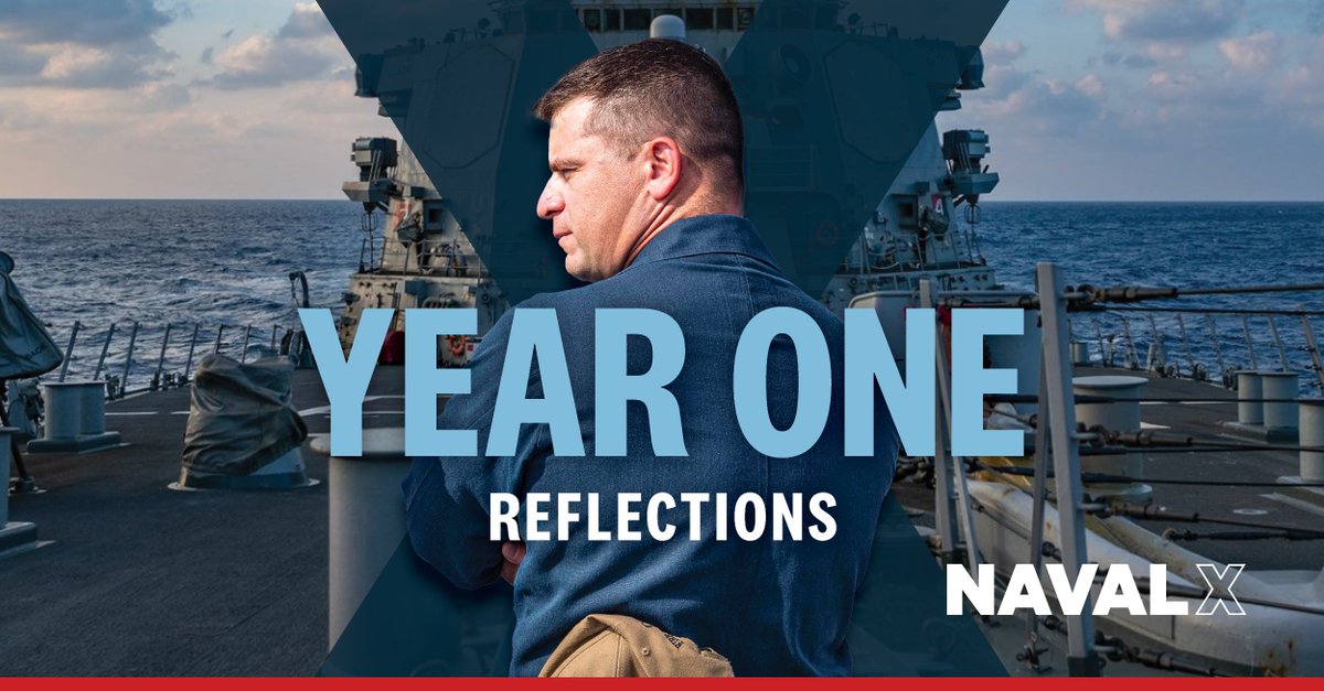 In CAPT Uzarski’s first year as Director, NavalX has delivered real outcomes—connecting with 1100+ companies, strengthening our innovation ecosystem, and more. But this is just the beginning.

Read more about our progress &amp; what’s ahead: hubs.la/Q03jwznw0
