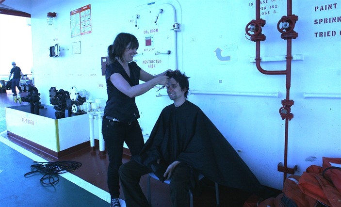 No better time for a haircut than the Starlight music video.. right <a href="/MattBellamy/">Matt Bellamy</a>?