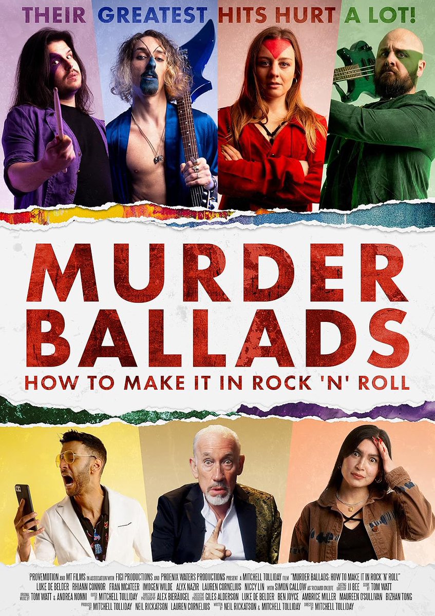 Check out our wonderful Sarah Galvin in ‘Murder Ballads’ released on April 15 ⭐️⭐️⭐️⭐️

Rock on Sarah!!!!

#acting #featurefilm #talentagency #actors #rockon #murderballads #musicmovie