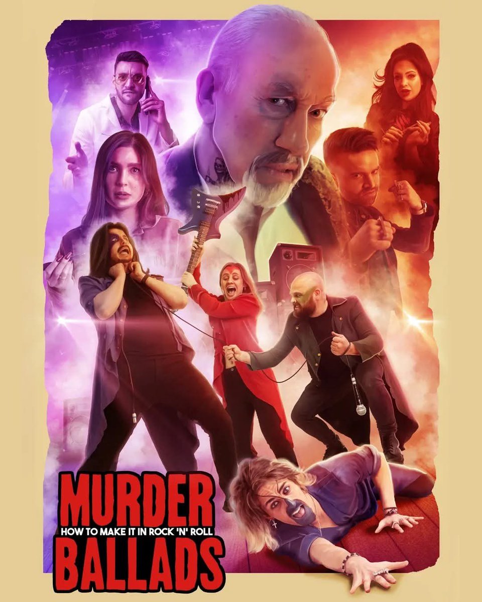 RoseberyMgmt's tweet photo. Check out our wonderful Sarah Galvin in ‘Murder Ballads’ released on April 15 ⭐️⭐️⭐️⭐️

Rock on Sarah!!!!

#acting #featurefilm #talentagency #actors #rockon #murderballads #musicmovie https://t.co/DF5BNxUFoz