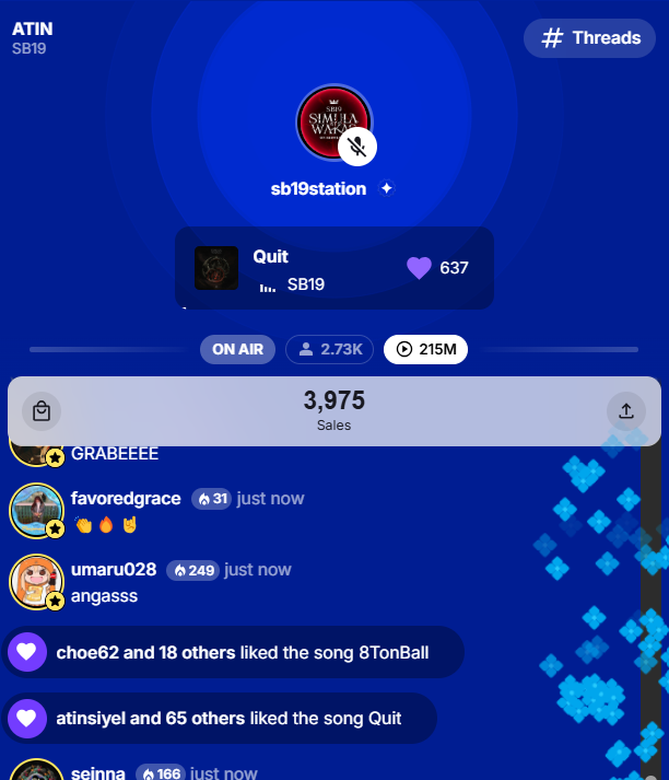 SB19STATIONHEAD's tweet photo. Less than 300 streamers na lang and we are hitting 3000!🔥

NOW PLAYING💿

SIMULA At WAKAS EP: QUIT

SB19 SAW EP RELEASE
@SB19Official #SB19 
#SB19SaW 
#SimulaAtWakasOutNow https://t.co/qTQMI58nGh