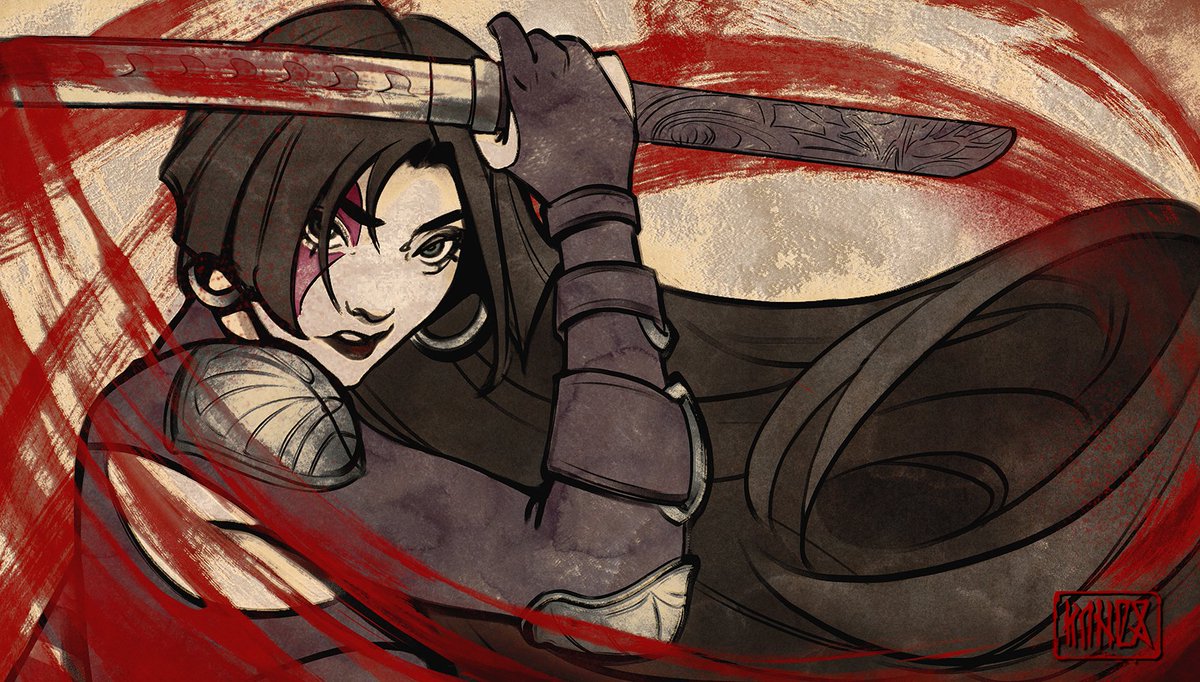 RUNESpsd's tweet image. Drew Psylocke today c:
#MarvelRivals #Psylocke