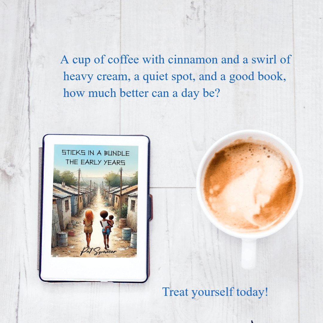 DrPatSpencer's tweet photo. What could be better than a cappuccino and a good book? That book on SALE! $5 reduction thru April 27. FREE on KU #alwaysreading #amazonkindle #amediting #AmReading #Amwriting #Amwritingfiction #authors #authorcommunity #authorscommunity #AuthorsofTwitter https://t.co/GrObMa3bFW https://t.co/fHNkUThlZH