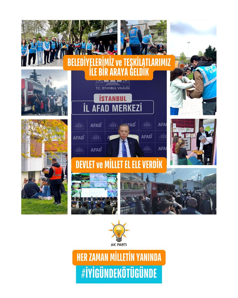 yyaseminozdemir's tweet photo. Deprem oldu, herkes kendini sokağa attı…

İşte tam o anlarda, AK Parti yine oradaydı. Sıcak bir çorba, bir bardak çay…
İnsan neye iyi gelir bilmez bazen ama yanında bir el, bir omuz olsun ister ya…
AK Parti o eli uzattı.

#İyiGündeKötüGünde 
@Akparti https://t.co/VWHlyFcDGb