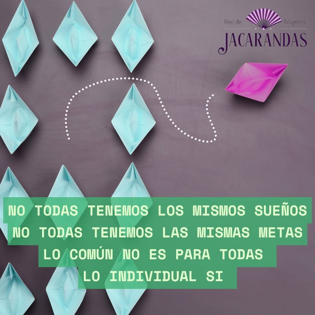 RedJacarandas's tweet photo. 🔀Cada una de nosotras tiene su propio camino y desde la individualidad aportamos a el crecimiento colectivo. 
Gracias a cada una de ustedes que hacen más fuerte esta Red de Mujeres Jacarandas 💜
#juntassomosmasfuertes #MujeresQueInspiran https://t.co/9hTdag2gx5