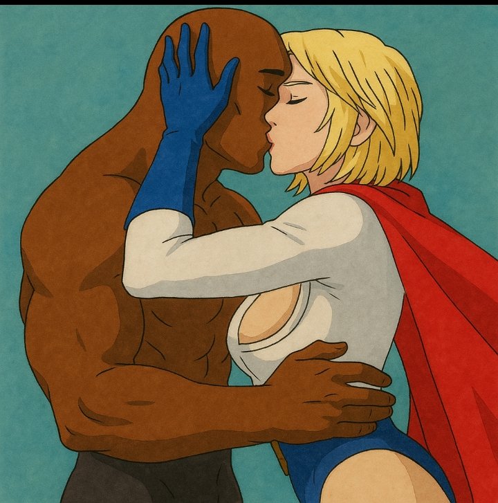 DC Marvel Black Men x White or Asian Women tweet media