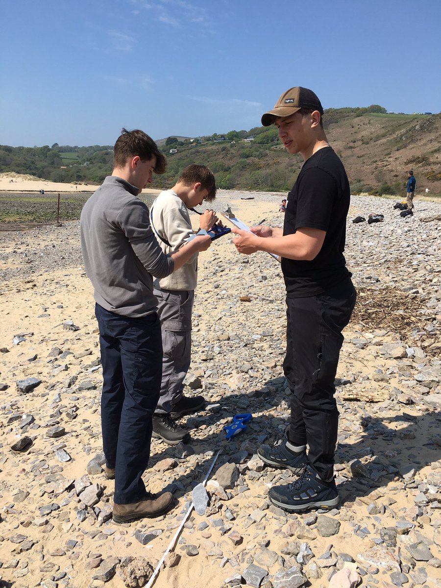 A fabulous day on the Gower for the Year 12 Geographers.  Fantastic fieldwork was done!