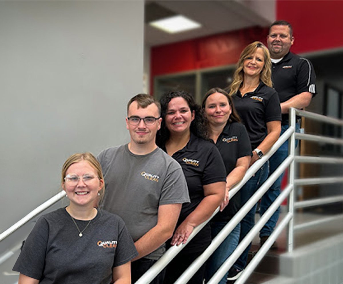 QualityCleanJan's tweet photo. 3 generations. 22+ years.
Quality Clean Janitorial has been keeping the Ozarks spotless, and we’re just getting started. 
Locally owned | Family-run | Ozarks proud
417-833-4250 |https://t.co/dSTYXLlPHz
#QualityClean #GenerationsOfClean #SpringfieldMO #FamilyBusiness #SupportLocal https://t.co/hG3ntCaM7E
