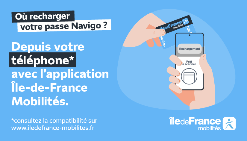 IDF Mobilités (@idfmobilites) on Twitter photo ⌚ Oubliez les files d’attente : rechargez dès maintenant votre passe #Navigo pour le mois de mai avec l’app <a href="/IDFmobilites/">IDF Mobilités</a> 😉
On vous explique tout ici ➡ iledefrance-mobilites.fr/titres-et-tari…
📲 Vous pouvez aussi acheter, charger et valider vos titres de #transport directement depuis votre ⌚ Oubliez les files d’attente : rechargez dès maintenant votre passe #Navigo pour le mois de mai avec l’app <a href="/IDFmobilites/">IDF Mobilités</a> 😉
On vous explique tout ici ➡ iledefrance-mobilites.fr/titres-et-tari…
📲 Vous pouvez aussi acheter, charger et valider vos titres de #transport directement depuis votre