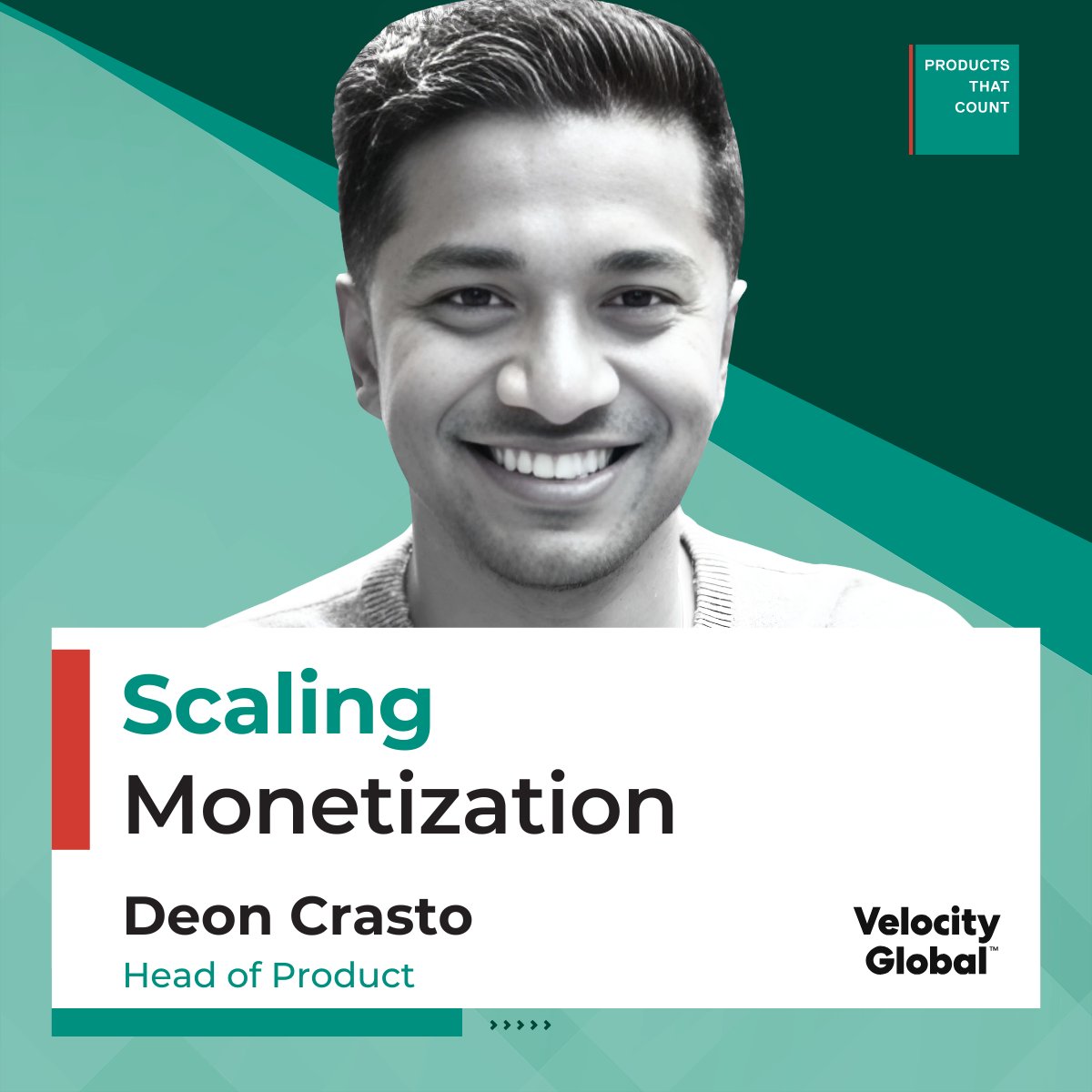 ProductsCount's tweet image. =In the latest webinar hosted by Denise Hemke, Velocity Global Head of Product Deon Crasto provides a practical roadmap on how to identify the key inflection points as they take center stage.

Watch the recording: youtu.be/WCFbwA5vjGw

#monetizationstrategy