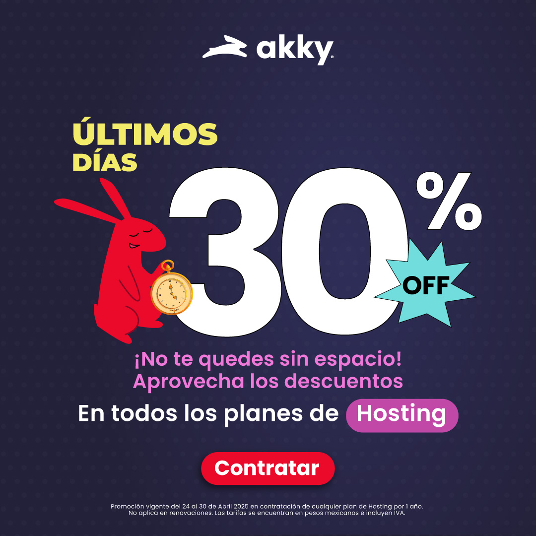 akkyMx's tweet image. ¡No te pierdas el 30% de descuento en todos los planes de Hosting!💻🌐

✅¡Hazlo aquí spr.ly/6185FwcAF!

#Hosting #HostingConDescuento #Emprendimiento #EmprendeConAkky #NegocioDigital