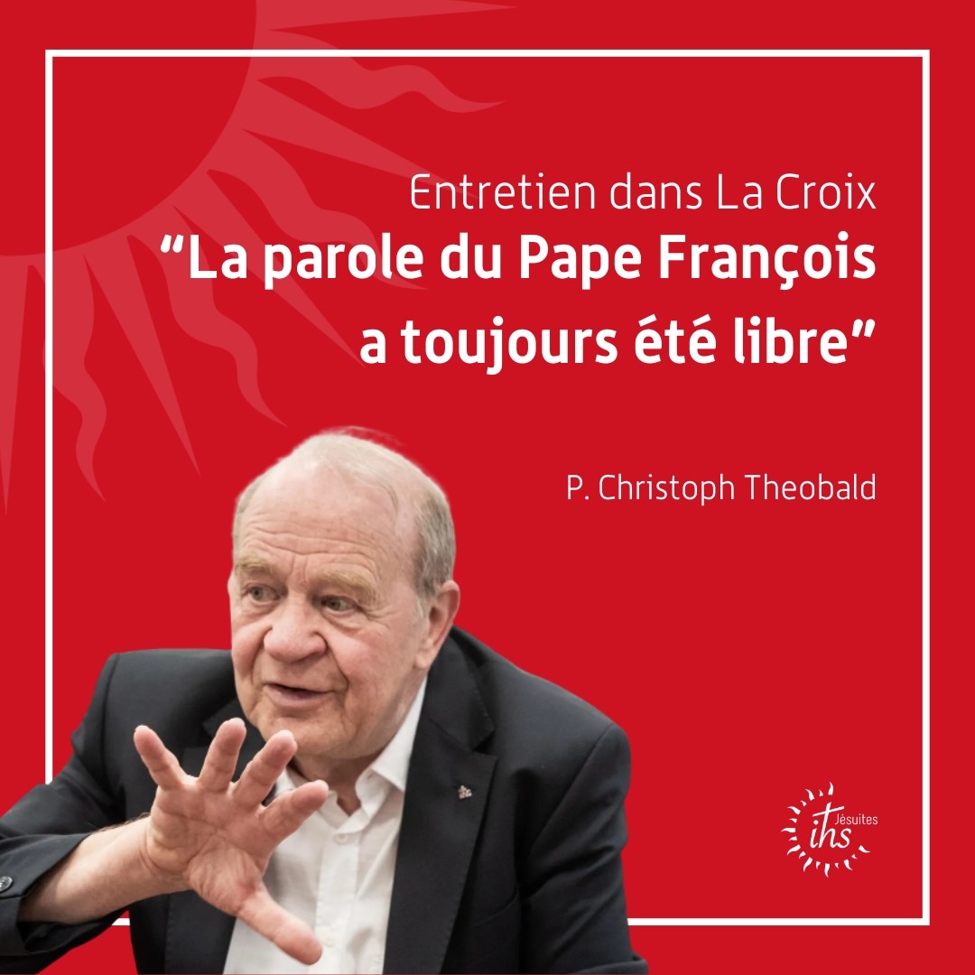 Jesuites's tweet photo. "La parole du Pape François a toujours été libre" 

📰🗯️P. Christoph Theobald fait le bilan du pontificat qui s'achève avec la perte du Pape François, dans cet entretien accordé au journal LaCroix.

https://t.co/kGbeUAxCtZ

#PapeFrançois #Pape #PopeFrancis #Pope #Jesuite #Jesuit https://t.co/tTW673s7VU