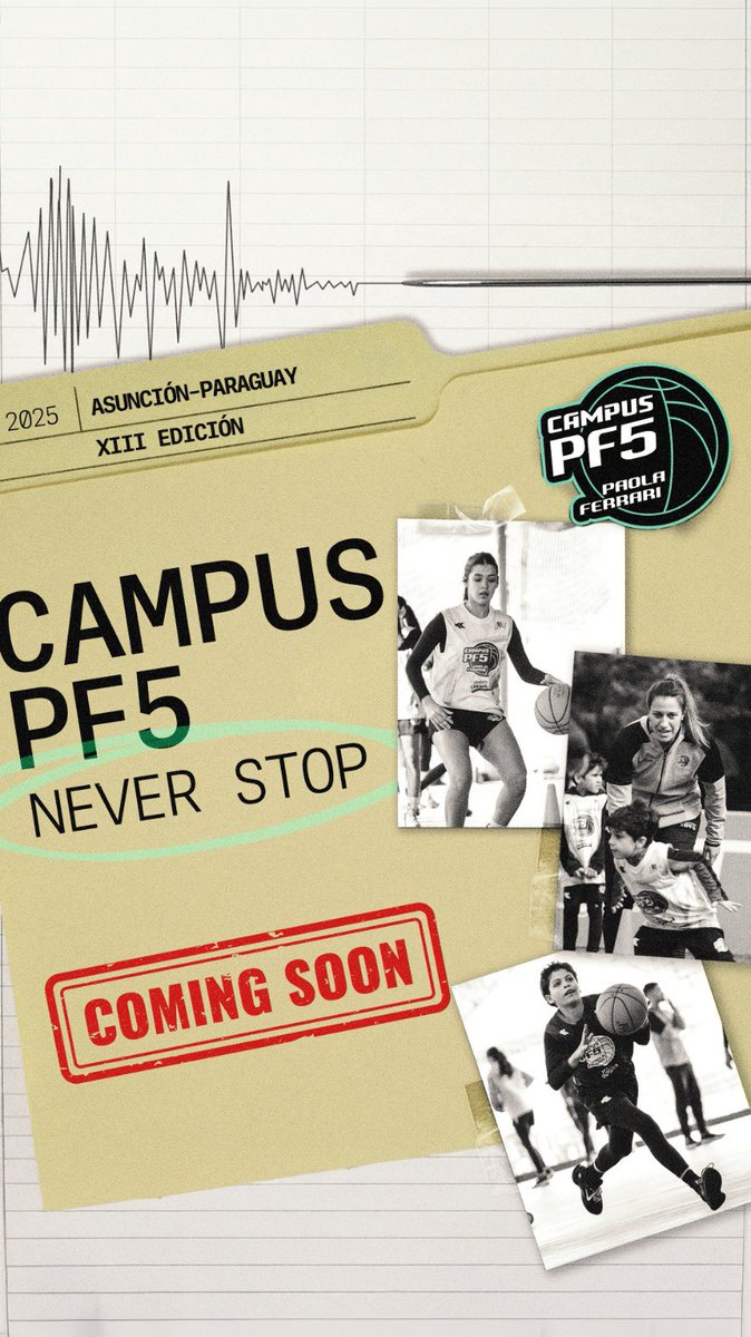 Nunca paramos. Muy pronto, lo vas a entender. 👀🏀⏳

#CampusPF5 #NeverStop #ComingSoon